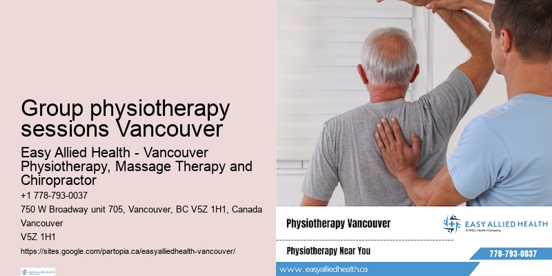 Group physiotherapy sessions Vancouver physiotherapy for runners