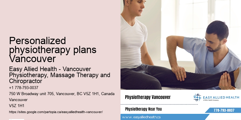 Physical therapy Personalized physiotherapy plans Vancouver