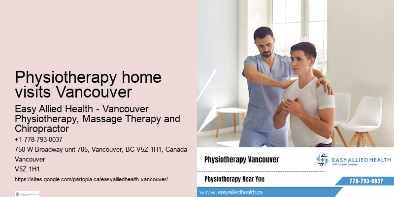 Personalized physiotherapy plans Physiotherapy home visits Vancouver