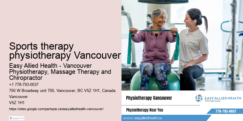 Sports therapy physiotherapy Vancouver manual therapy physiotherapy