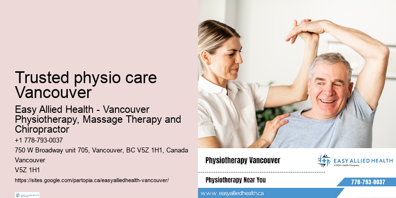 Trusted physio care Vancouver physiotherapy for seniors