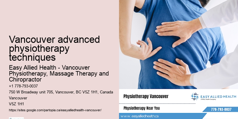 Personalized physiotherapy rehabilitation in Vancouver advanced physiotherapy techniques
