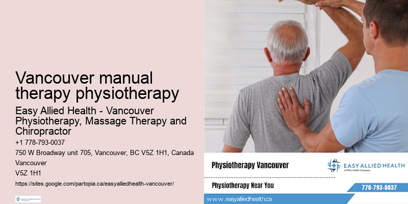 Vancouver manual therapy physiotherapy's premier physiotherapy clinics