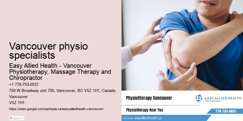 Vancouver physio specialists physiotherapy treatment options