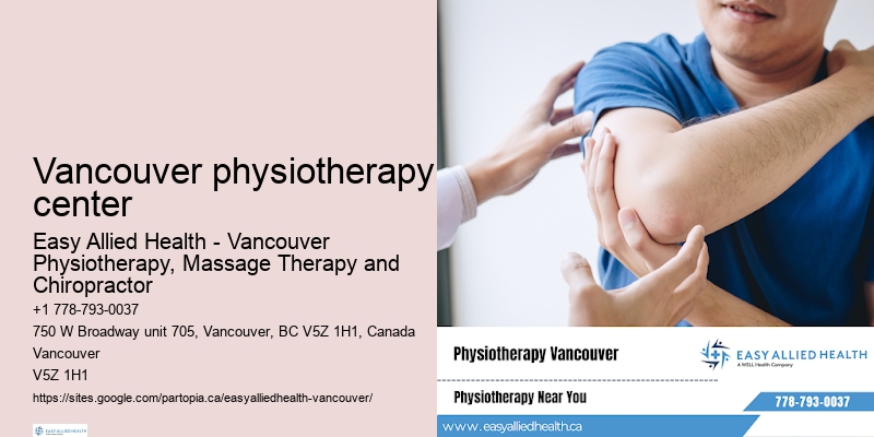 Vancouver physiotherapy center's trusted physiotherapy providers