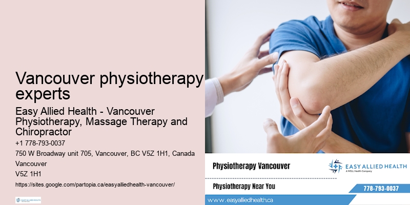 Customized treatment plans Vancouver physiotherapy experts