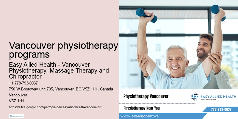 Vancouver physiotherapy programs physiotherapy treatment options
