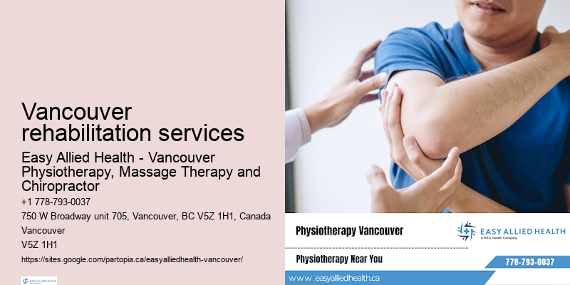 Vancouver rehabilitation services physiotherapy for adults