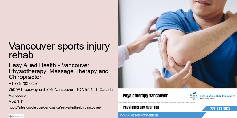 Top-rated physiotherapists Vancouver sports injury rehab