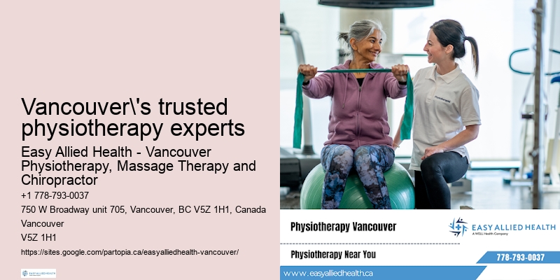 Physiotherapy assessments Vancouver's trusted physiotherapy experts