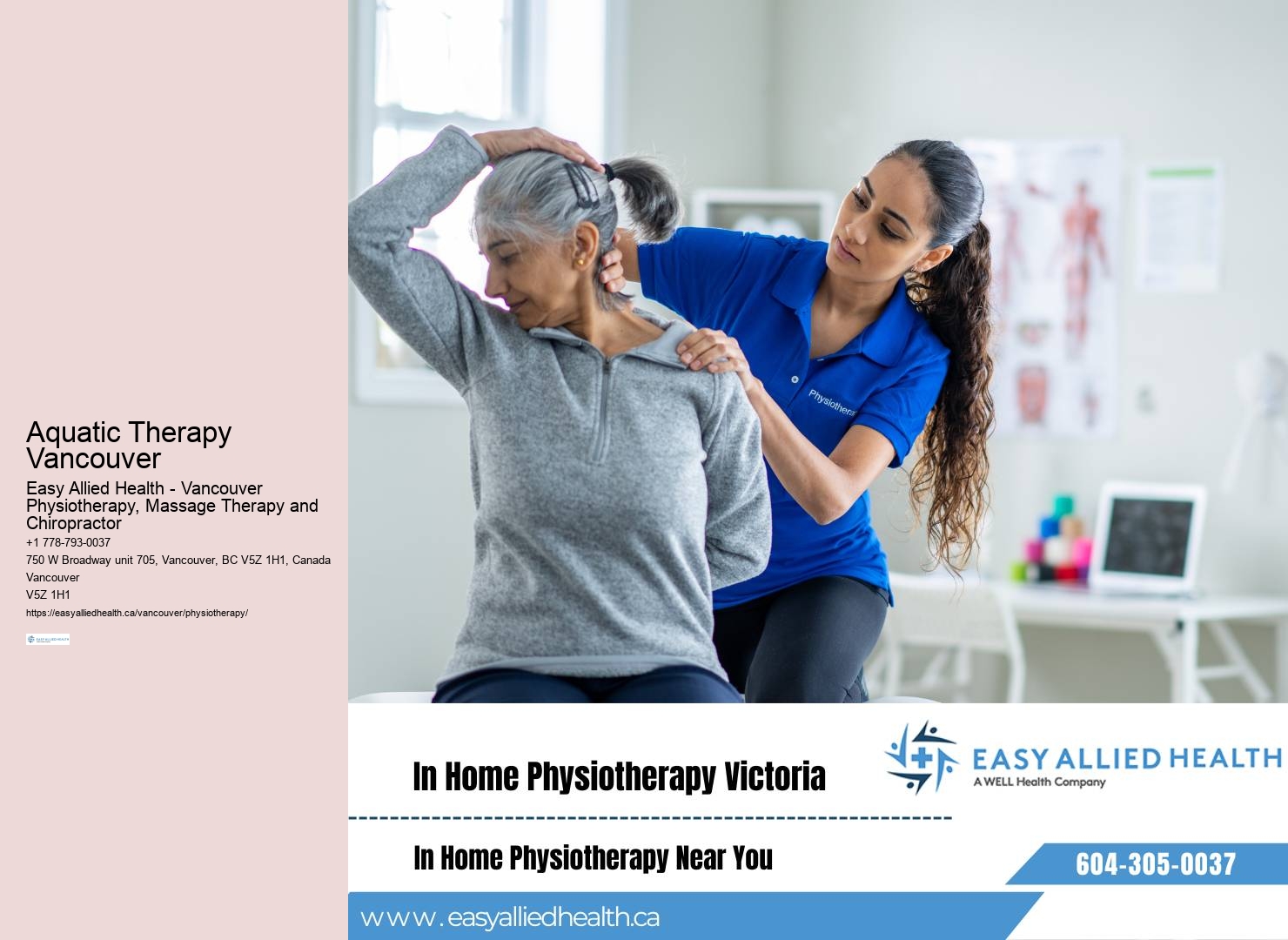 Innovative physiotherapy methods Vancouver