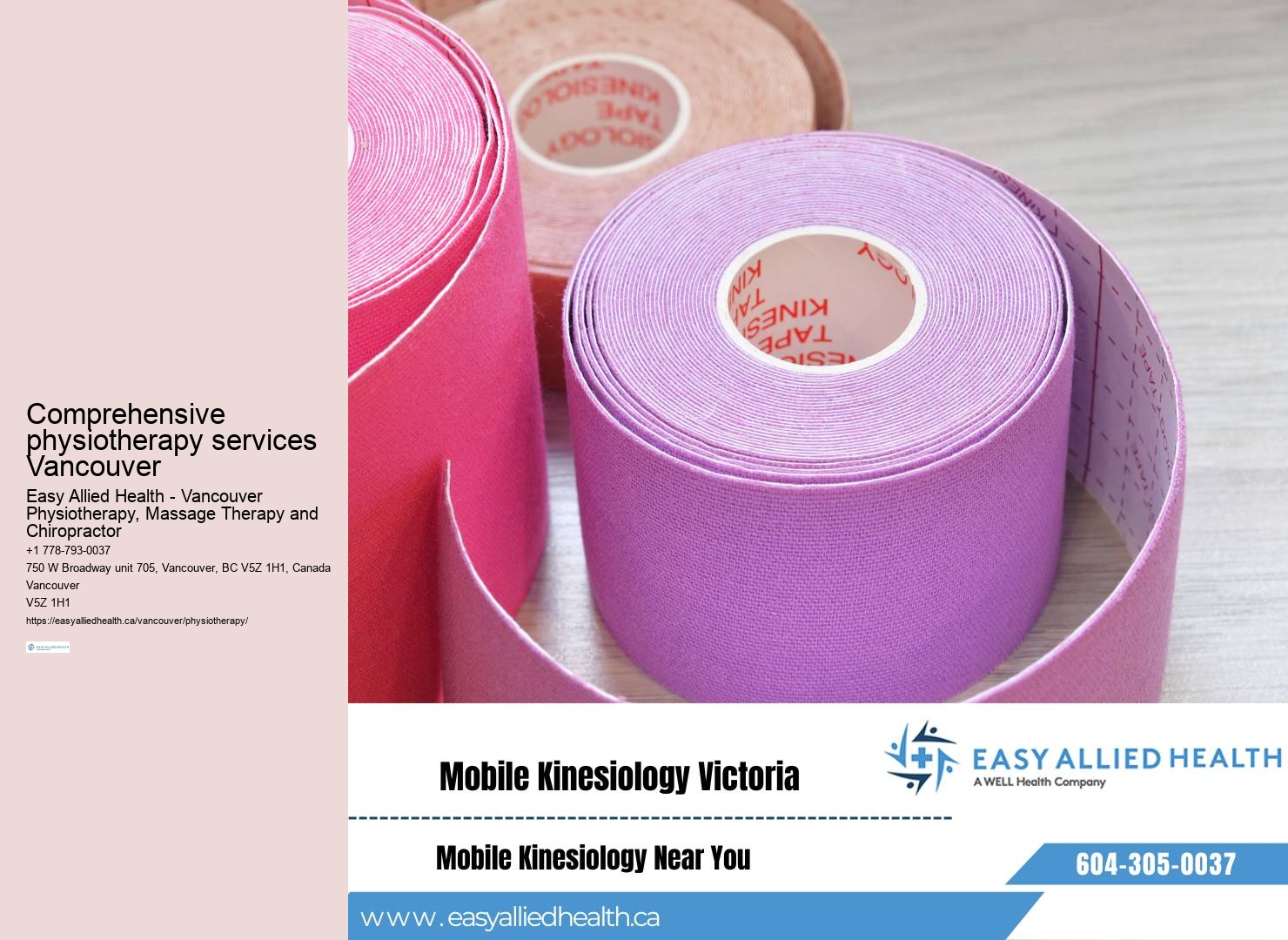 Leading Rehabilitation Services Vancouver