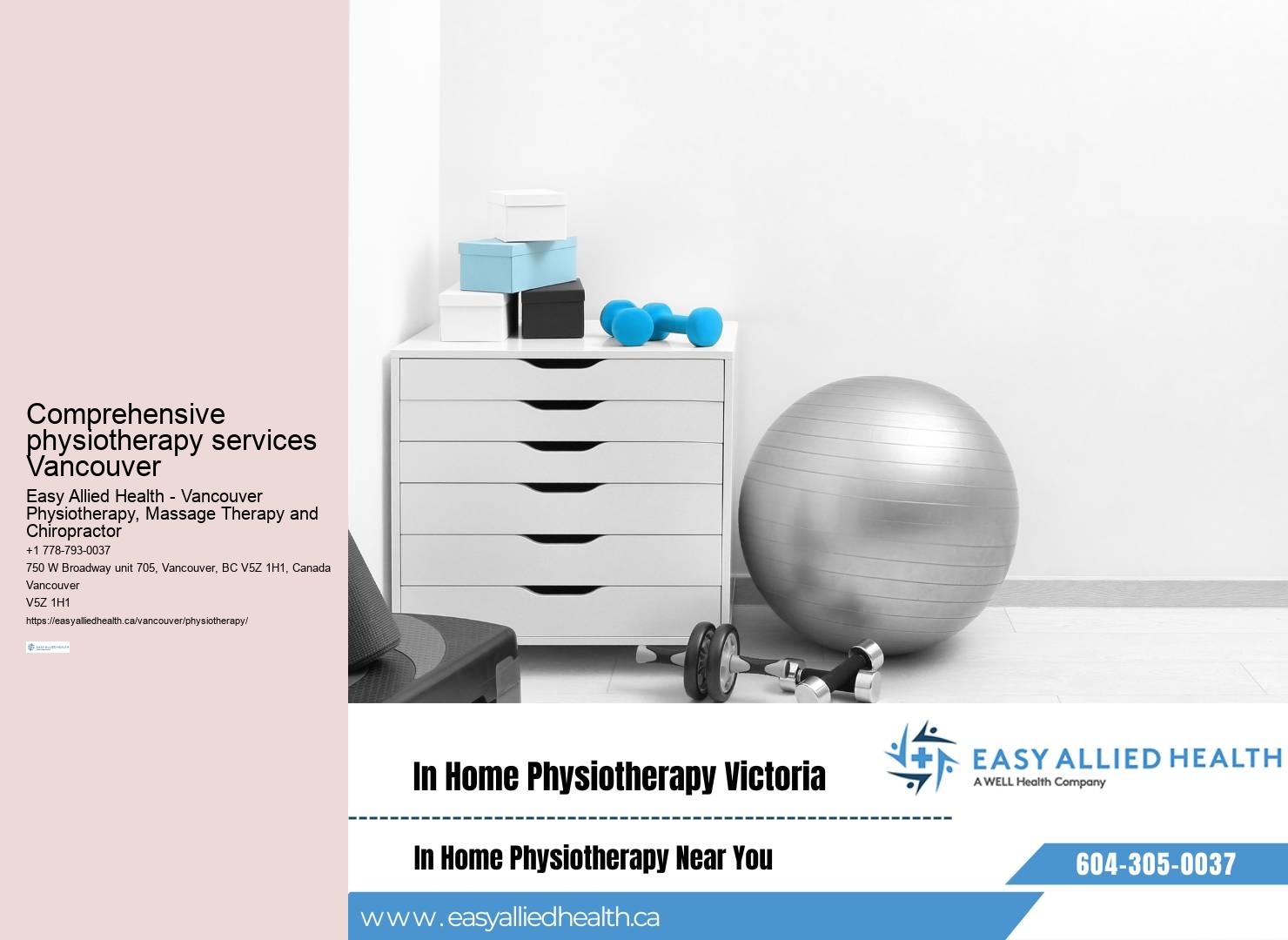Hydrotherapy rehabilitation Vancouver