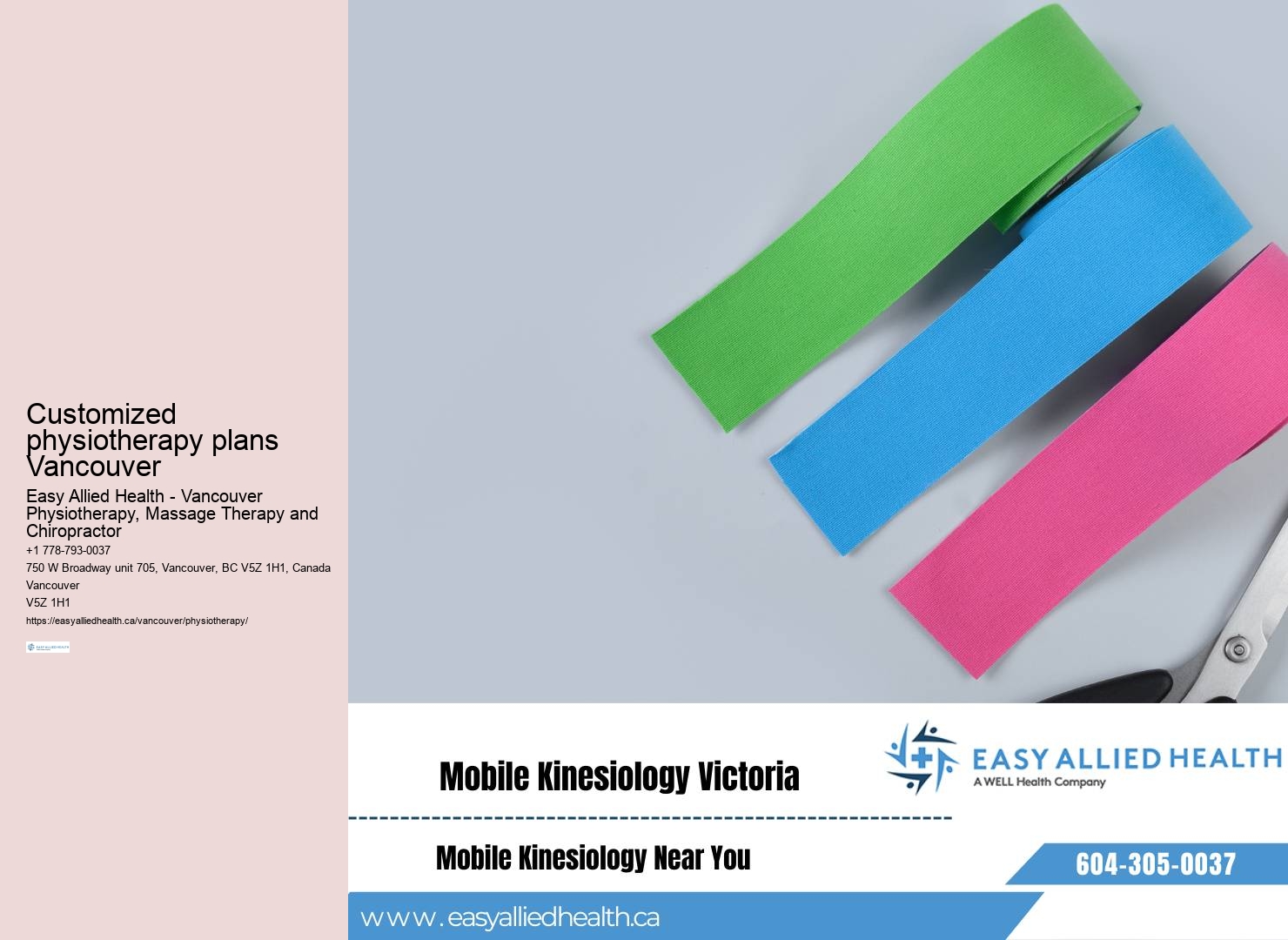 Hip pain physiotherapy Vancouver