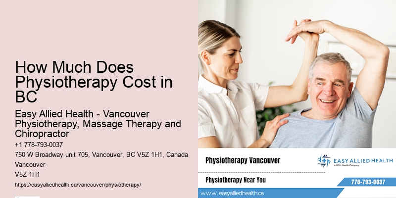 How Much Does Physiotherapy Cost in BC