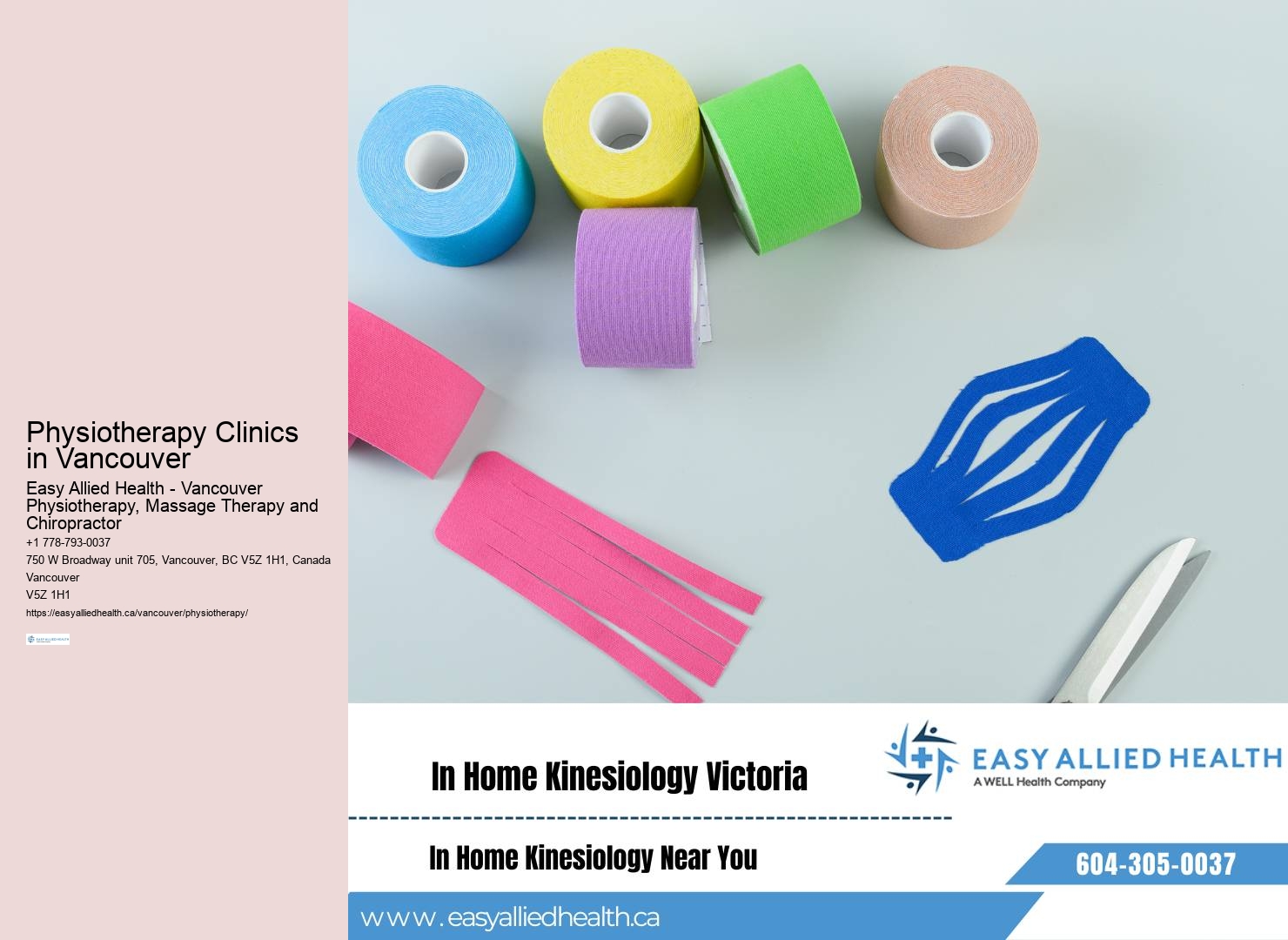 Personalized physiotherapy Vancouver