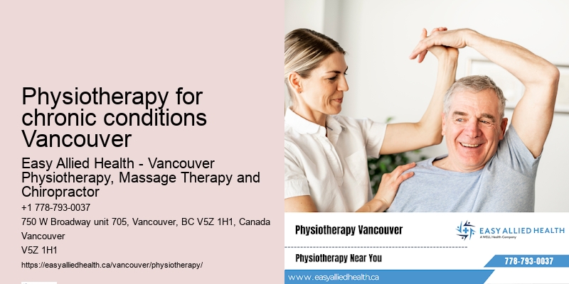 Physiotherapy for chronic conditions Vancouver