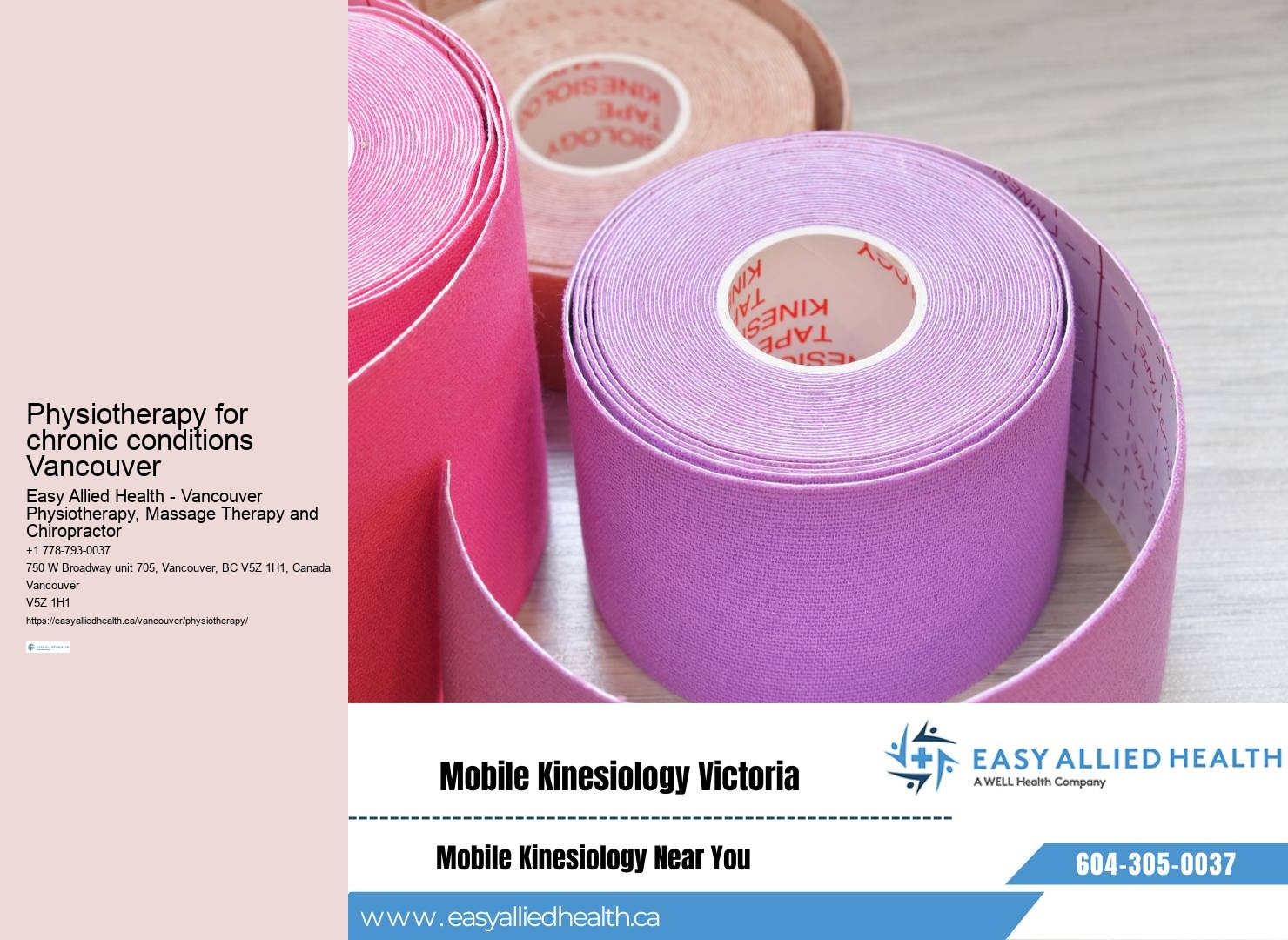 Geriatric Physiotherapy Services Vancouver