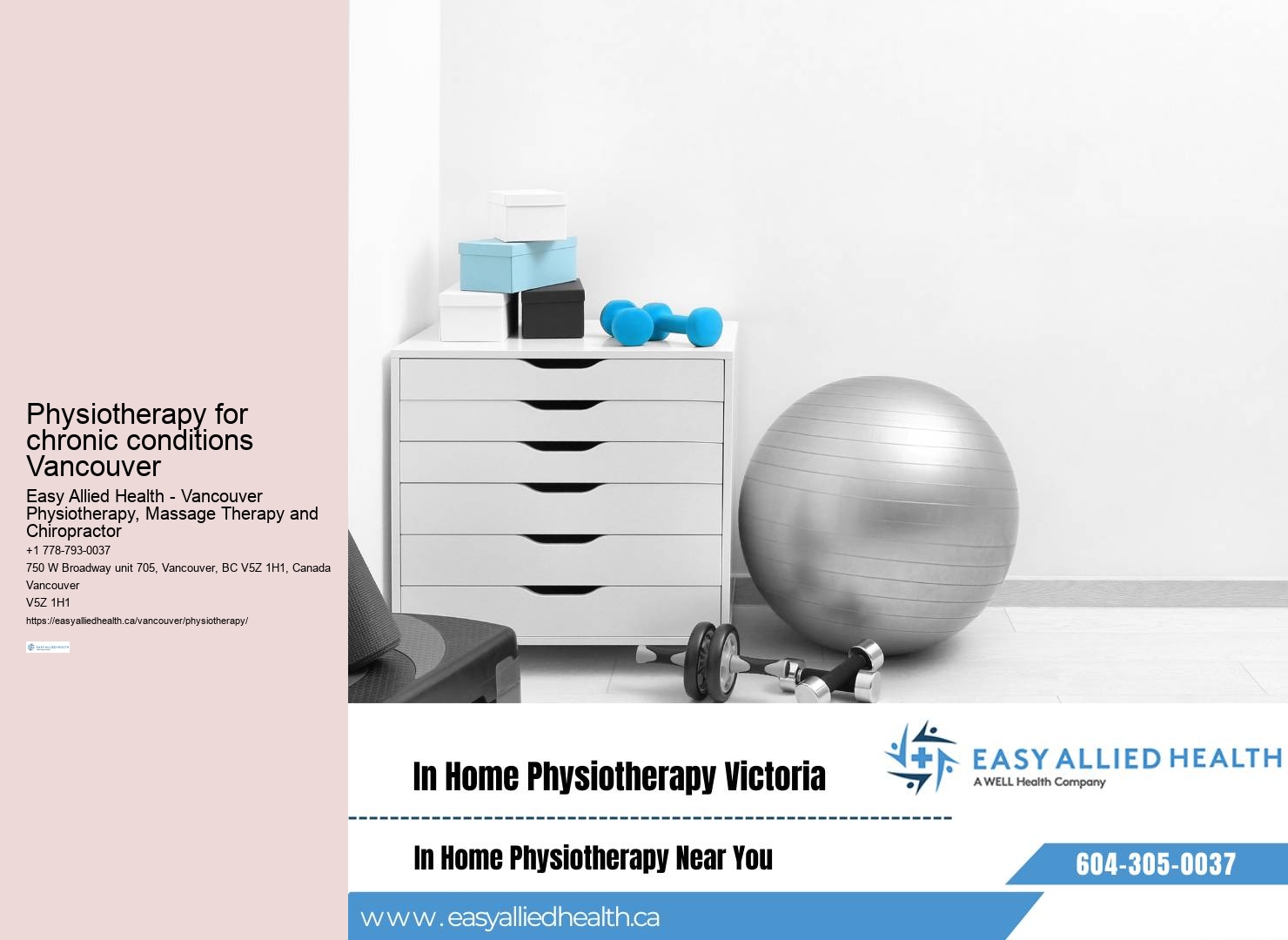 Vancouver physiotherapy for workplace ergonomics