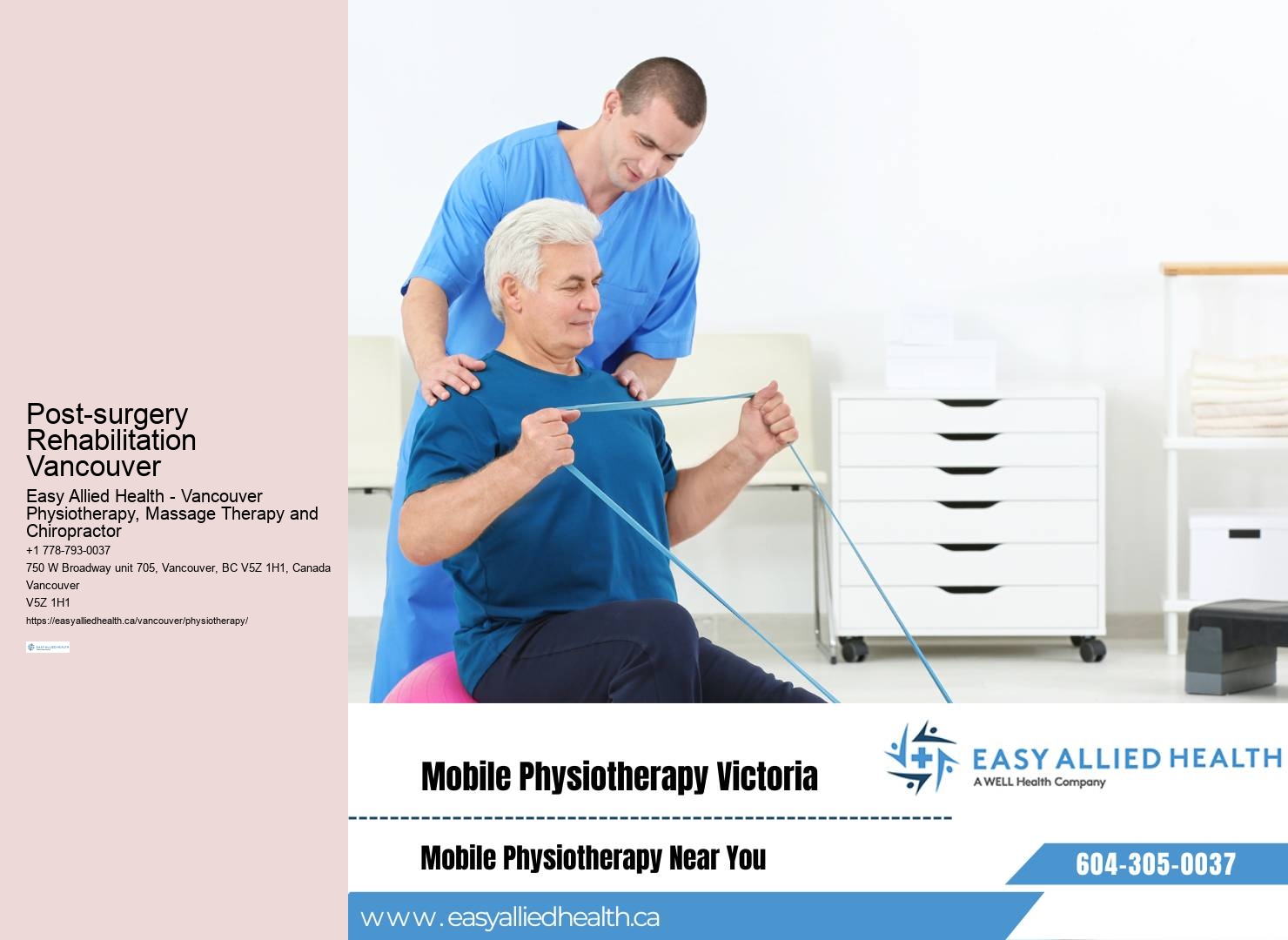 Leading-edge physiotherapy treatments Vancouver