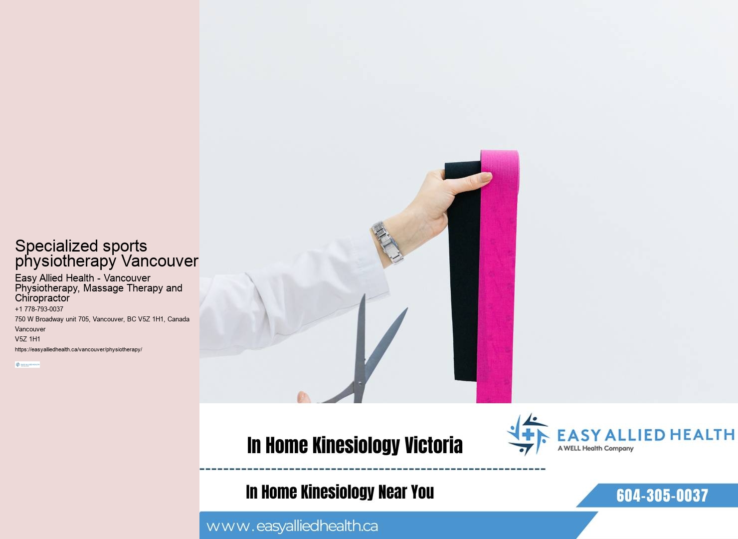 Knee pain physiotherapy Vancouver