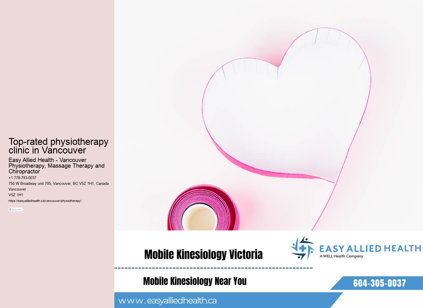 Holistic physiotherapy approach Vancouver