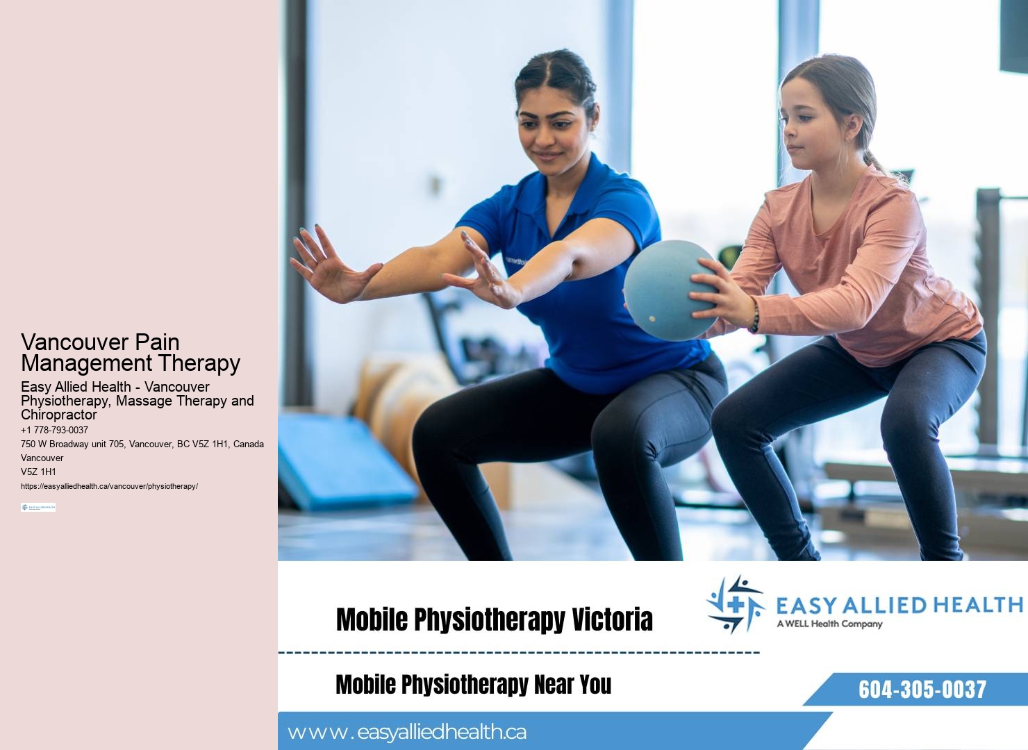 Advanced Manual Therapy Sessions Vancouver