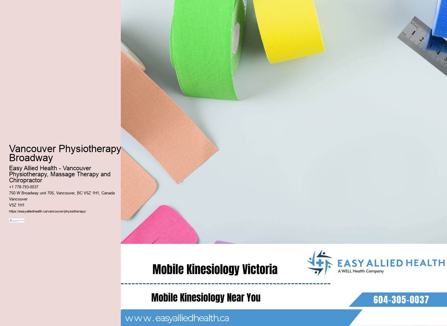 Professional Rehabilitation Services in Vancouver