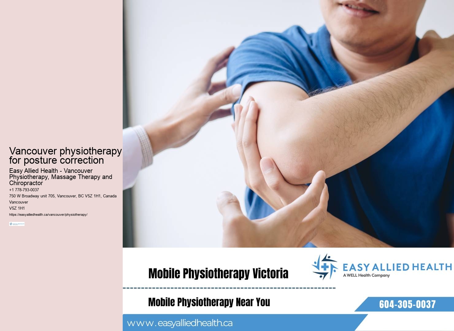 Leading physiotherapists Vancouver