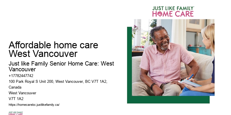 Affordable home care West Vancouver senior in-home services