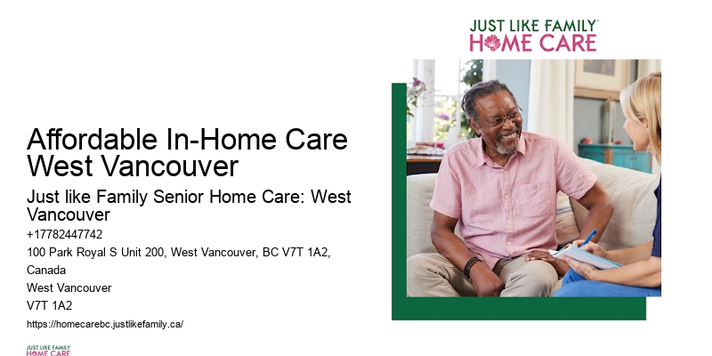 Professional senior caregivers Affordable In-Home Care West Vancouver
