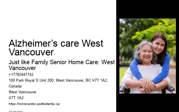 Alzheimer’s care West Vancouver elderly support services