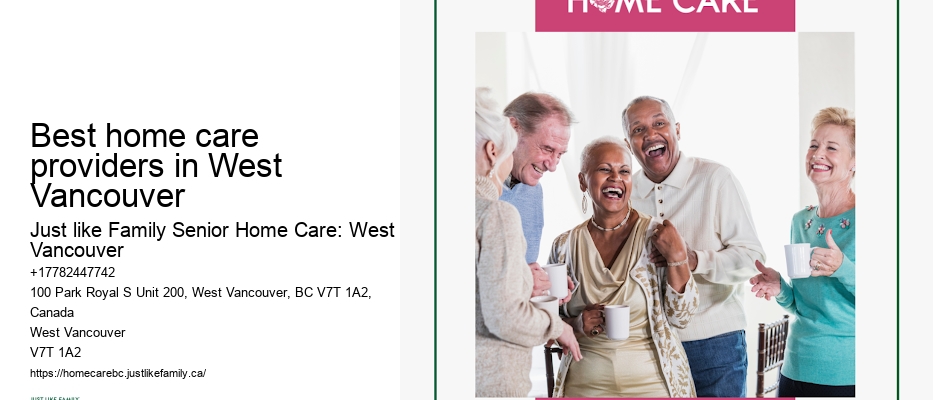 Senior home care services Best home care providers in West Vancouver
