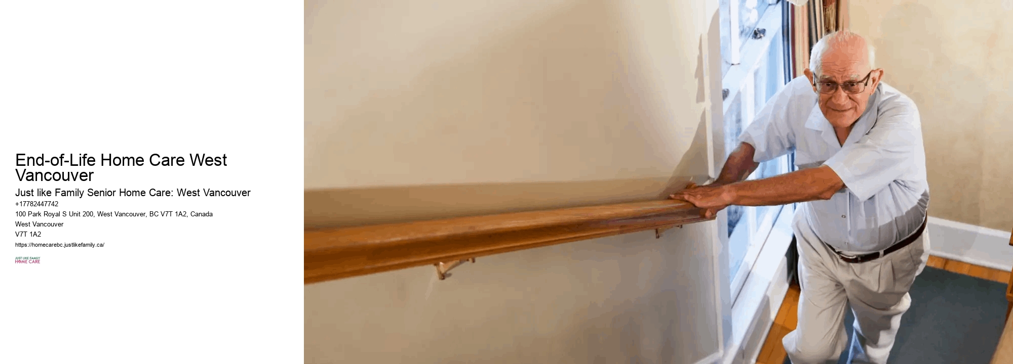 Specialized Home Care Services End-of-Life Home Care West Vancouver