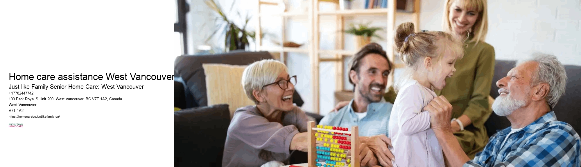 Home care for elderly with disabilities Home care assistance West Vancouver