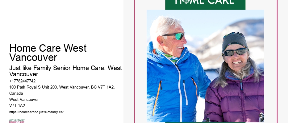 Senior Personal Assistance Home Care West Vancouver