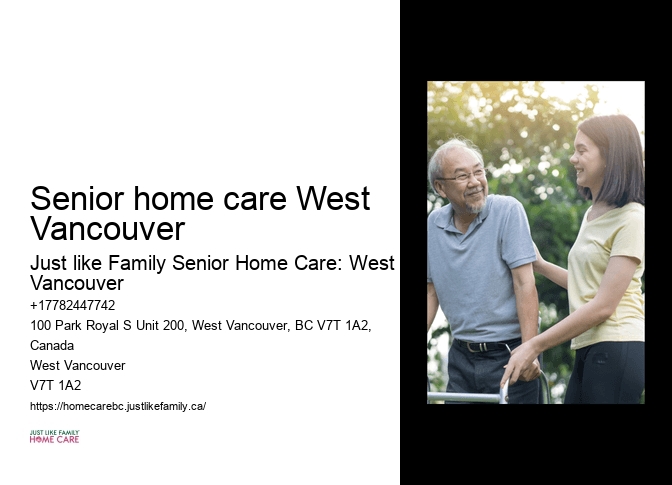 Elderly companionship Senior home care West Vancouver