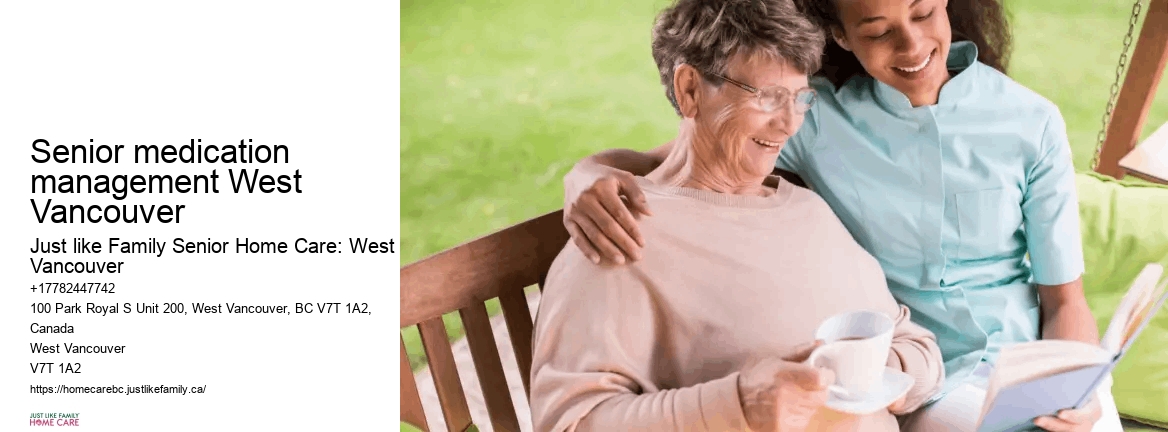 At-home care services Senior medication management West Vancouver