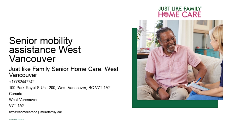 In-home therapy services Senior mobility assistance West Vancouver
