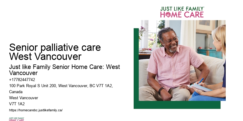 Respite caregiver Senior palliative care West Vancouver