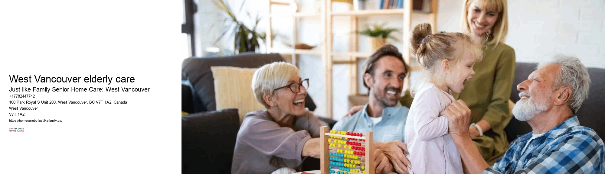 Palliative home care West Vancouver elderly care