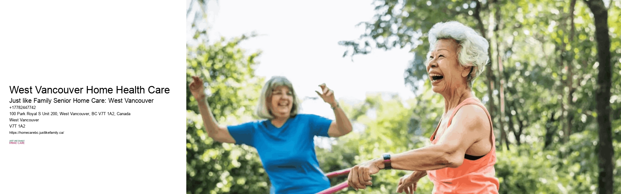 West Vancouver Home Health Care home care for Alzheimer’s patients