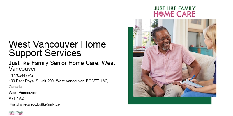 West Vancouver Home Support Services elderly home care