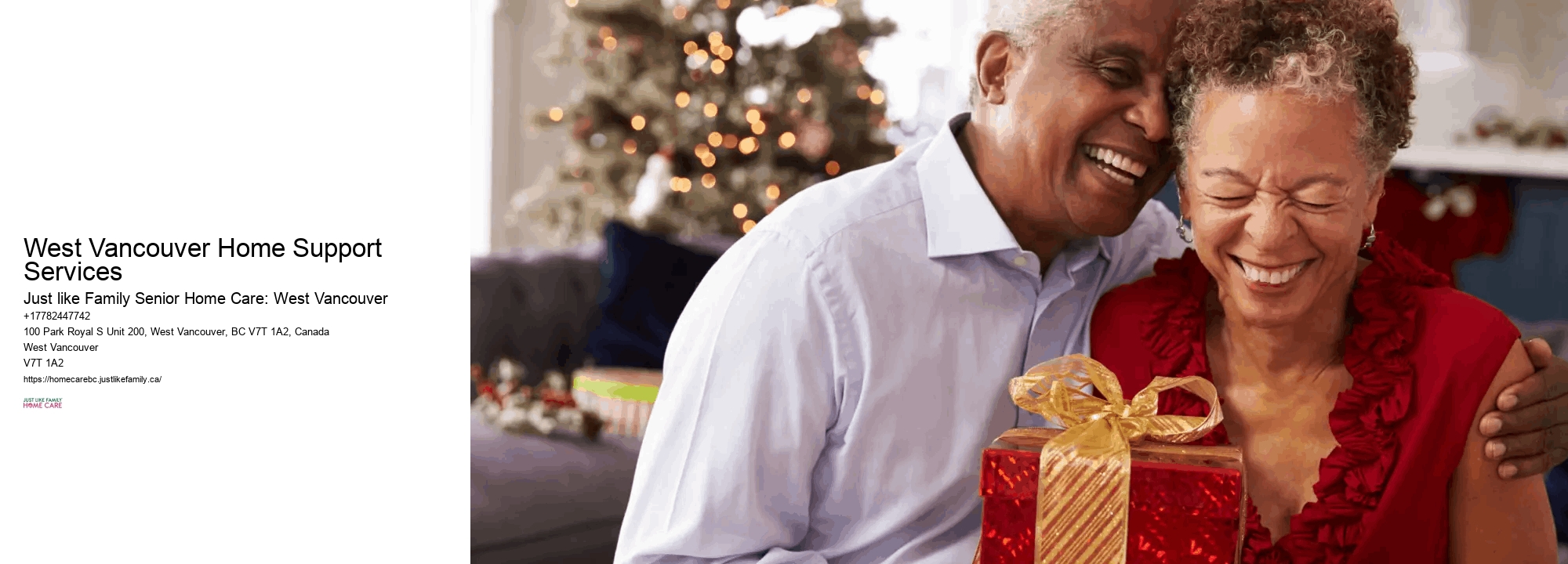 West Vancouver Home Support Services senior home care services