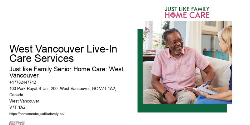 Home care for bedridden seniors West Vancouver Live-In Care Services