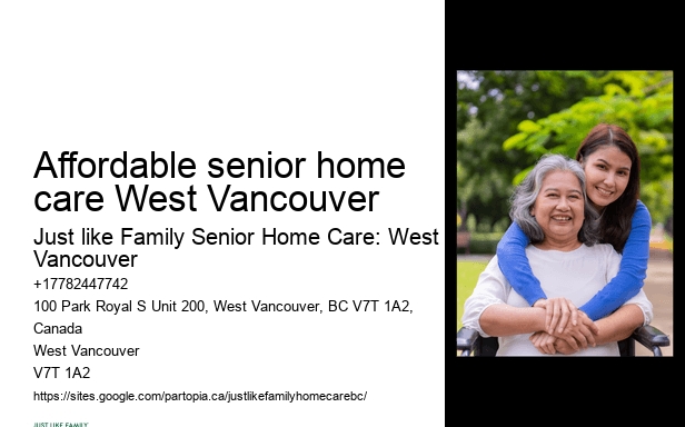 Home care agencies Affordable senior home care West Vancouver