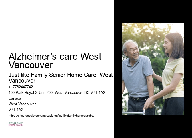 Professional home caregivers Alzheimer’s care West Vancouver