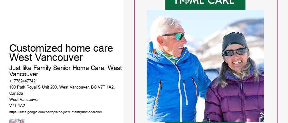 Elderly care services Customized home care West Vancouver