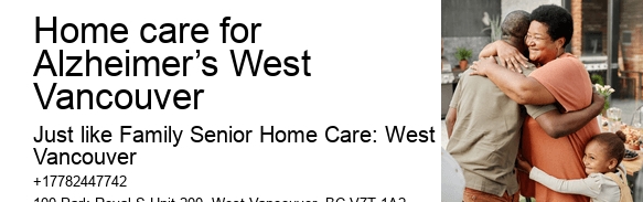 Senior transportation services Home care for Alzheimer’s West Vancouver
