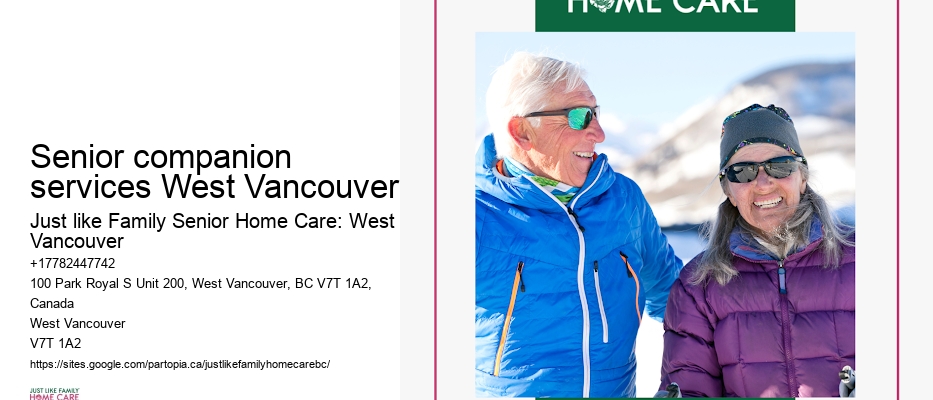 At-home senior care Senior companion services West Vancouver